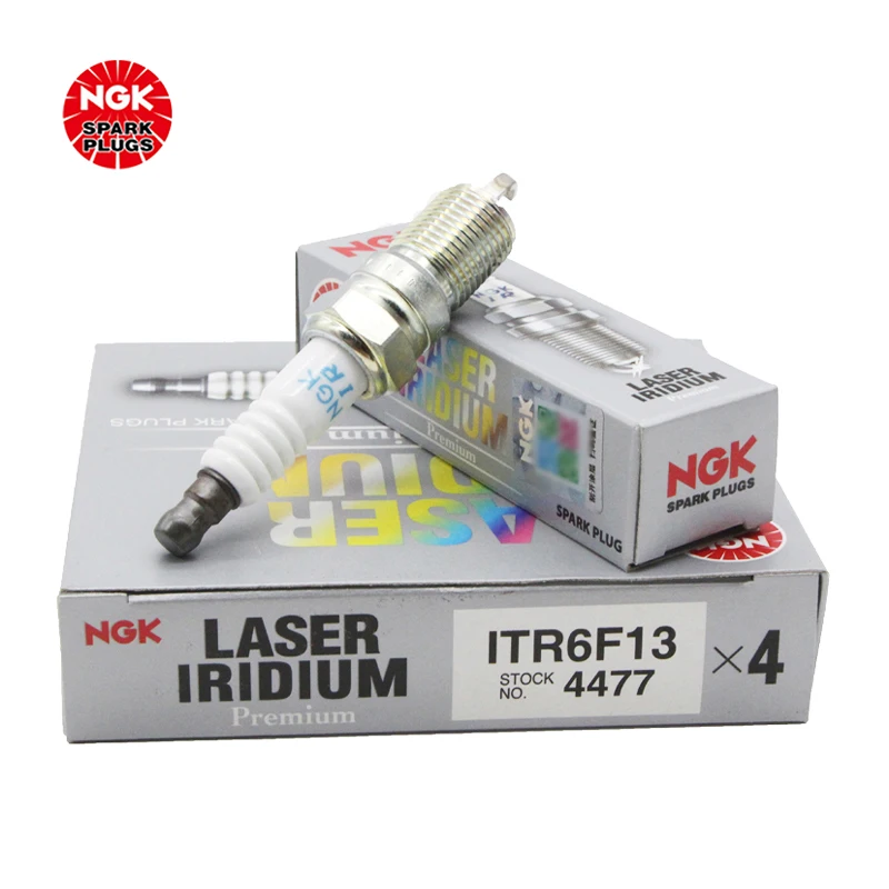 NGK Iridium Platinum Spark plug ITR6F13 4477 is suitable for Lotus Race 1.6 Race 1.6 horse（4PCS)