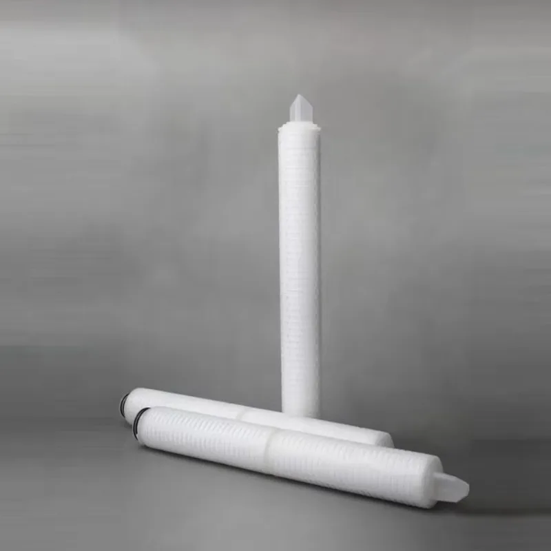 Naturally Hydrophobic PTFE Membrane with Excellent Porosity 10 Inch 0.20 Micron for IPA Solvents Filtration