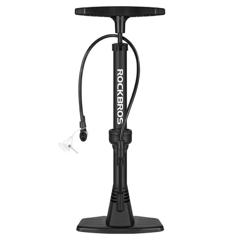 Bicycle Pump with Pressure Gauge Mouth Conversion 160PSI High Pressure Air Pump Bike Accessories Portable Bicycle Pumps