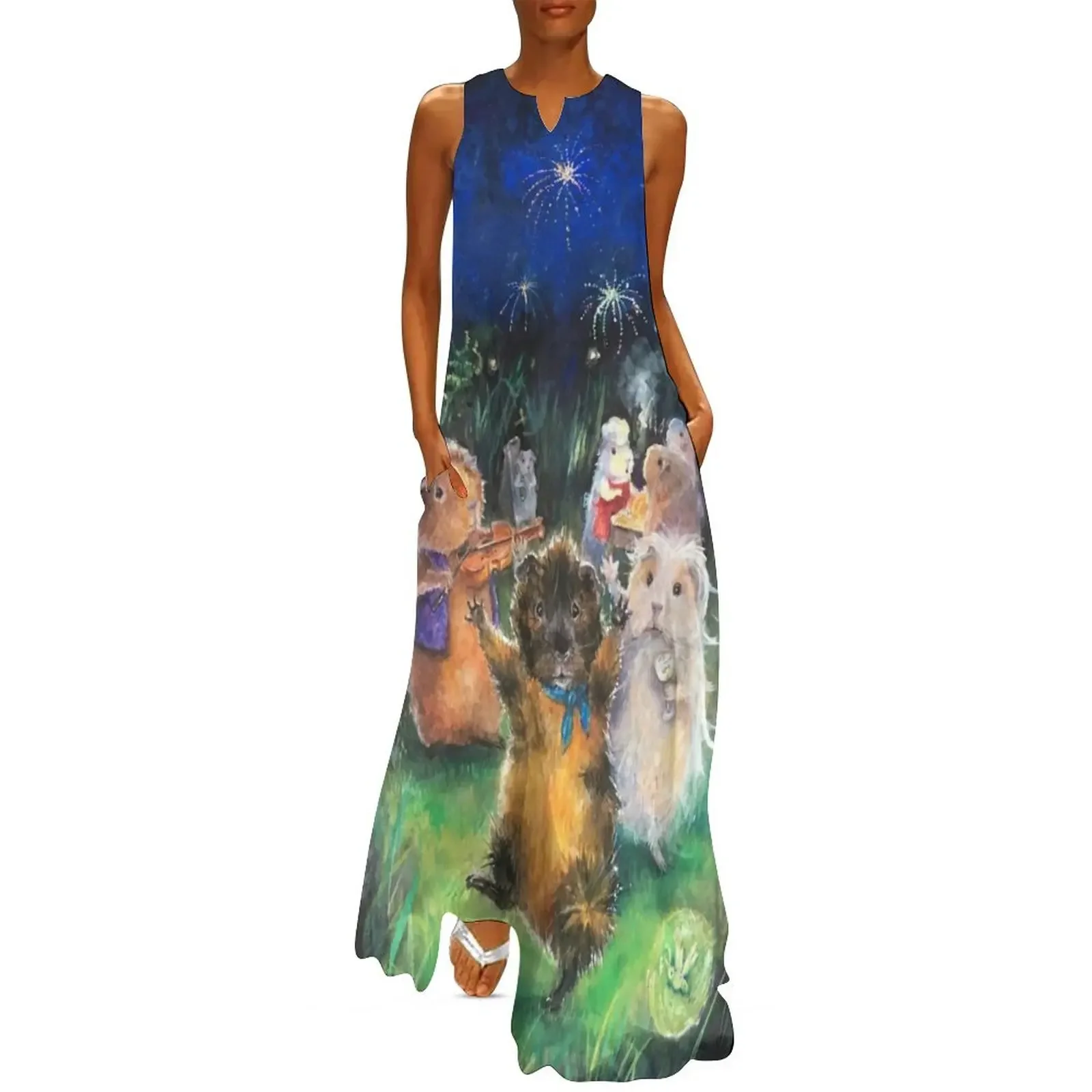 

Piggy Party Long Dress summer dress for women 2025 women's dresses luxury dresses for womens Dresses gala Dress