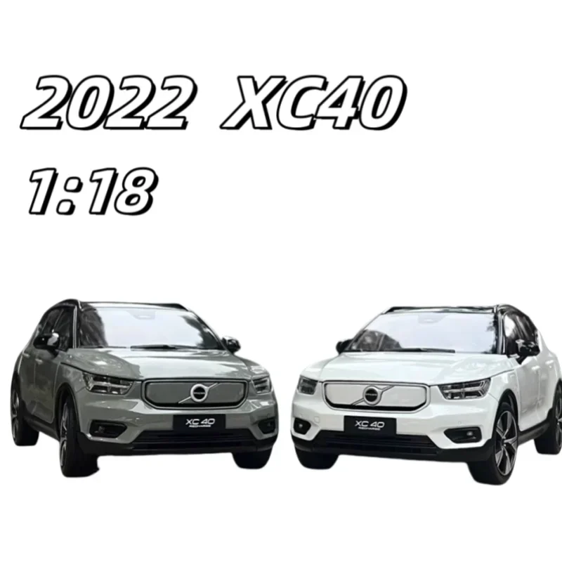 1:18 VOLVO XC40 XC60 Deluxe Sports diecast alloy simulation model 2022, children's collection display toy boy's holiday gift.