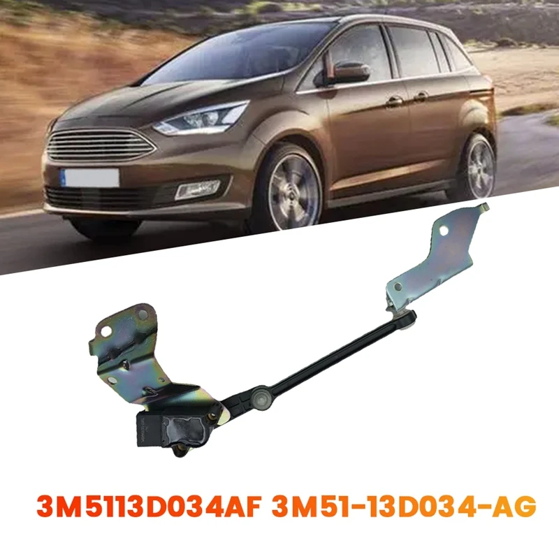 

Датчик уровня передней фары в сборе 3M51-13D034-AG для Ford Focus III 2003-2018, датчик высоты подвески автомобиля 3M5113D034AF