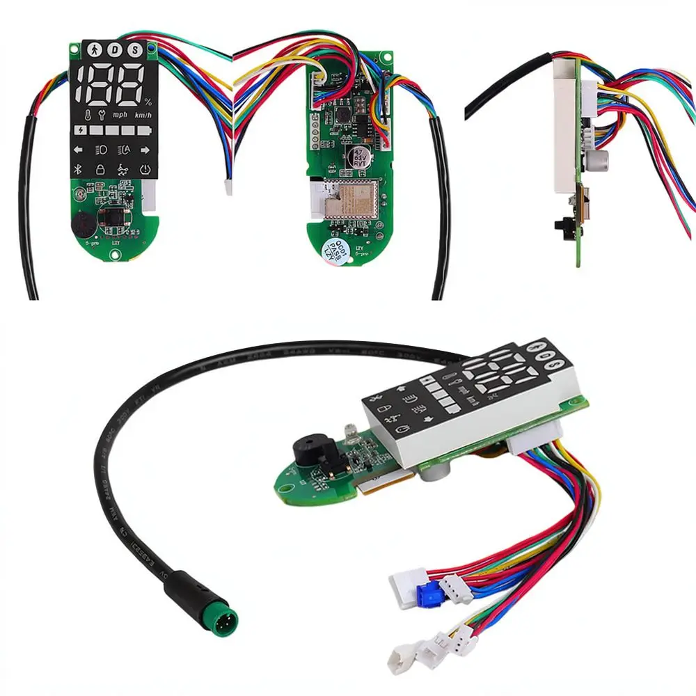 For For 5 Pro Electric Scooter Dashboard Display Board Digital Speedometer Control Instrument Replacement Module