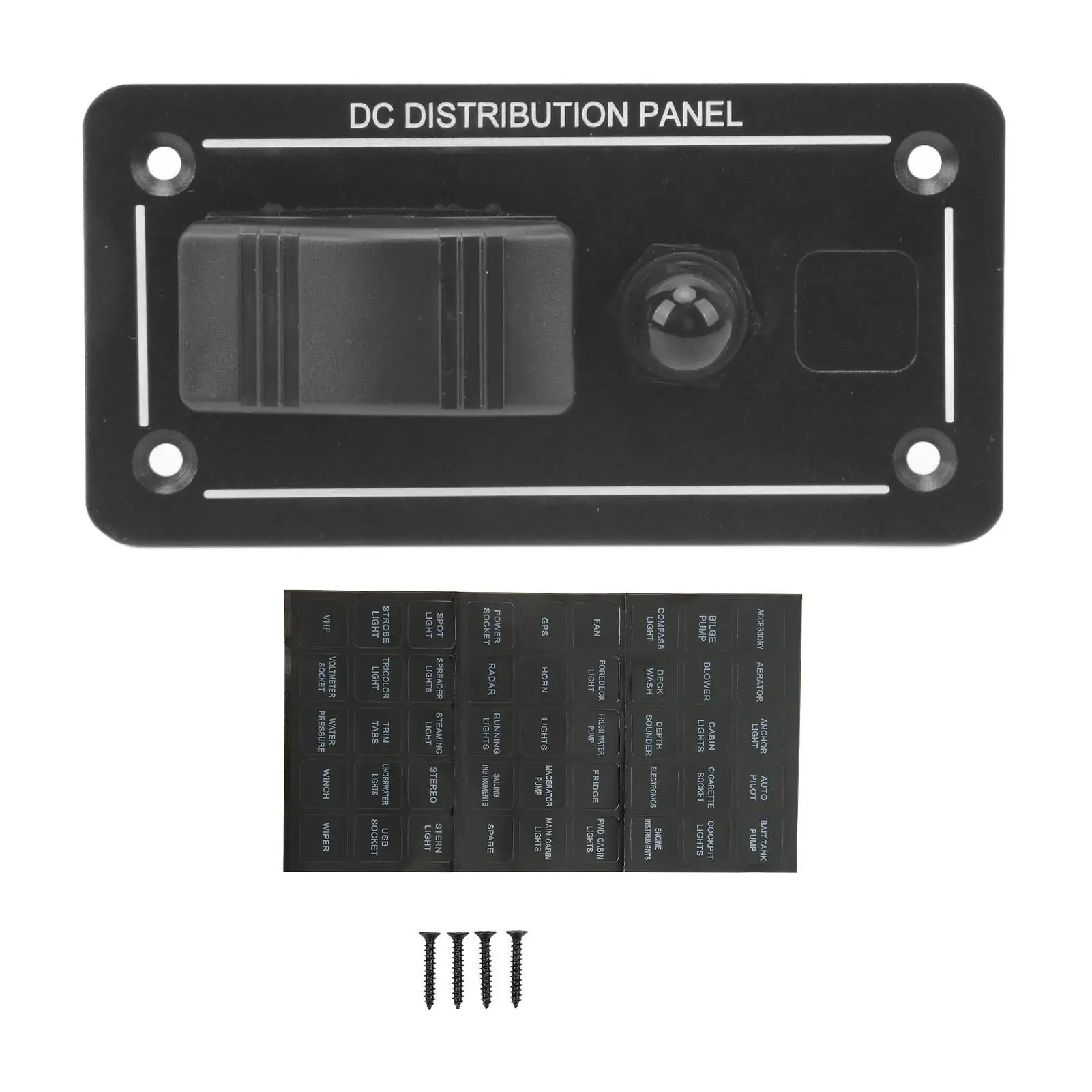 Painel de interruptor basculante à prova d'água IP66 12-24V para automotivo, para utv e caminhão - Multi