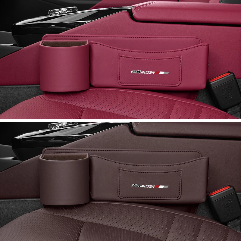

Car Seat Gap Storage Box Car Crevice Storage Box Seats Organizer For Honda Mugen Civic TYPE-R Accord Legend Stream Fit Jazz CRV