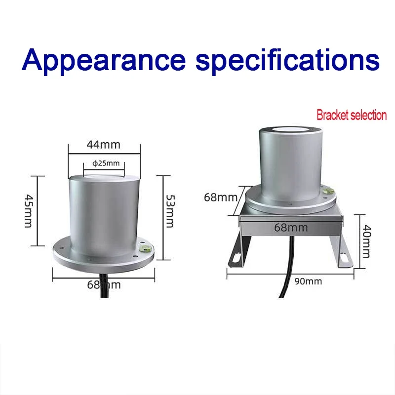 4-20mA 0-10V Radiant Light Quantum Meter Pyranometer Sun Irradiation PAR Photosynthetically Active Radiation Sensor