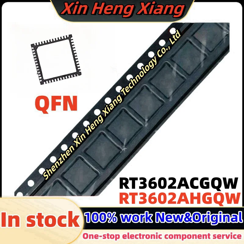 (2-5pcs)RT3602AC RT3602ACGQW RT3602AH RT3602AHGQW QFN-52 Chipset