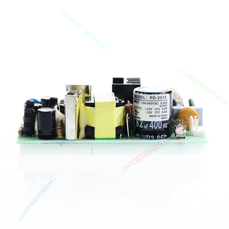 MEAN WELL PD-2515 24W 15V -15V Dual Output Switching Power Supply 110V/220V AC to 15V -15V DC 0.8A 0.8A PCB type open frame SMPS