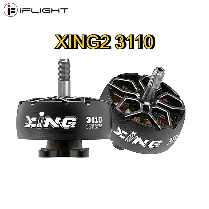 IFlight XING2 3110 1600KV 1250KV 6S 900KV 8S Brushless Motor With 5mm Titanium Alloy Shaft for RC FPV Cinelifter X8Pro Protek60