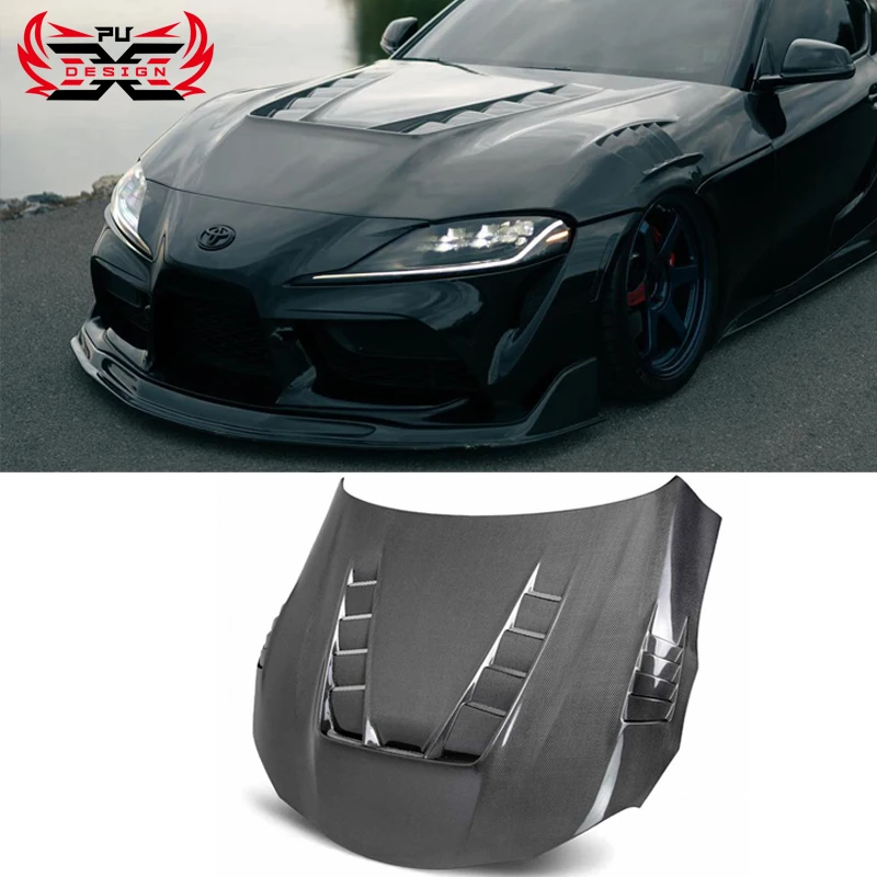 

Wholesale Seibon Style Hood Carbon Fiber for Gr Supra A90 A91 Mk5 Hood Car Accessories Carbon Bonnet Engine Cover