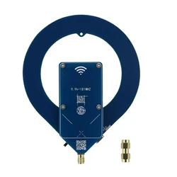 Promotion! 10Khz-180Mhz Mini Active Antenna LW/MW/SW/FM Aviation Portable High Gain Loop Antenna Compatible SMA-K/SMA-J Connecto
