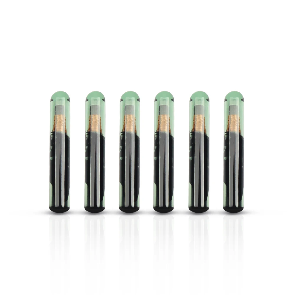KEYYOU Car Key Chip High Quality ID4C Glass Blank Virgin Transponder Chip ID4C Glass Chip TP02 Transponder Chip