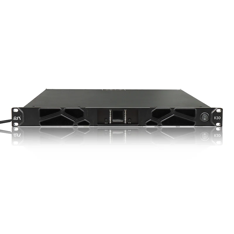 3000Wx2 1U class D professional super power amplifier(K30)