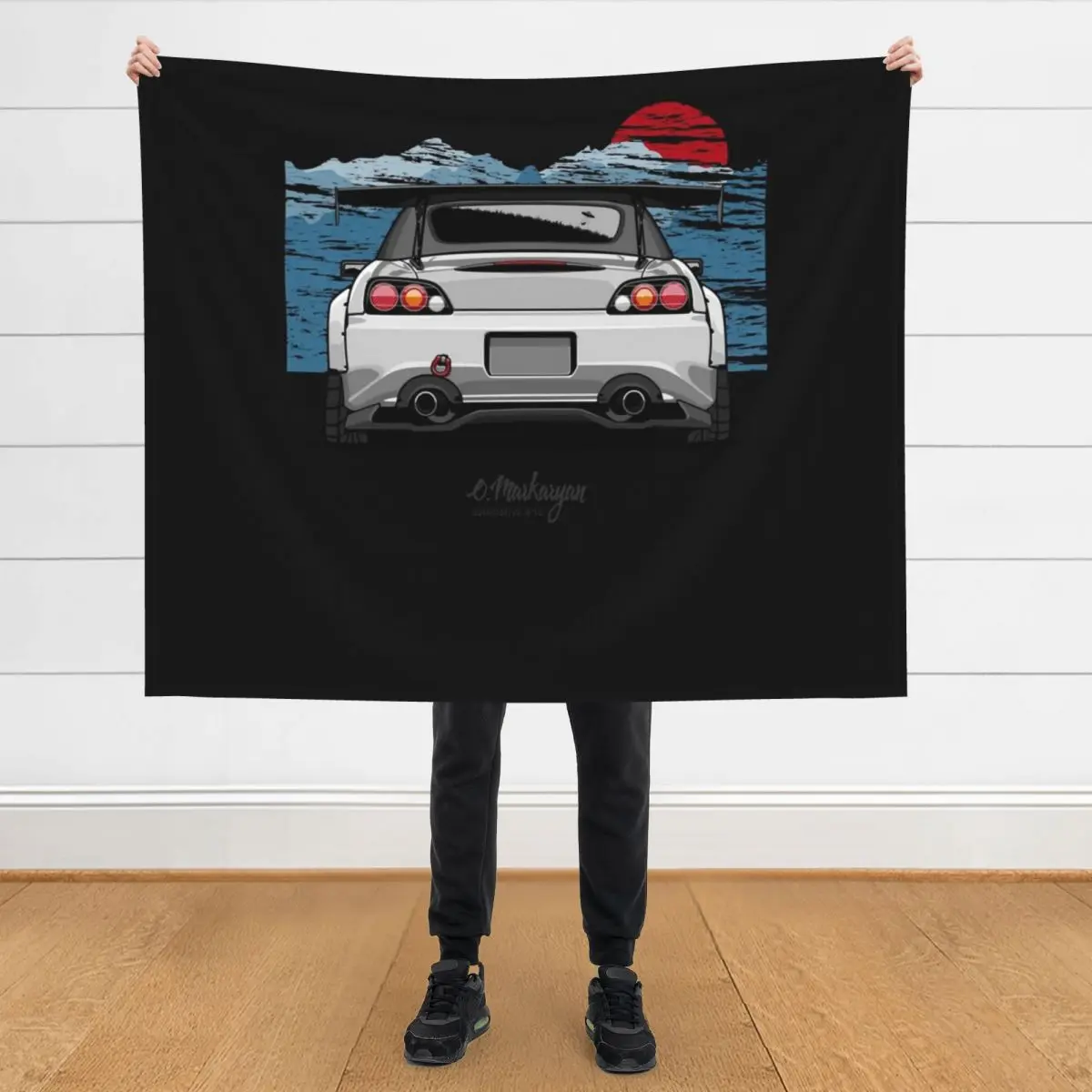 S2000 (blanco) Camiseta esencial.png Manta para niños para invierno Mantas de cama personalizadas