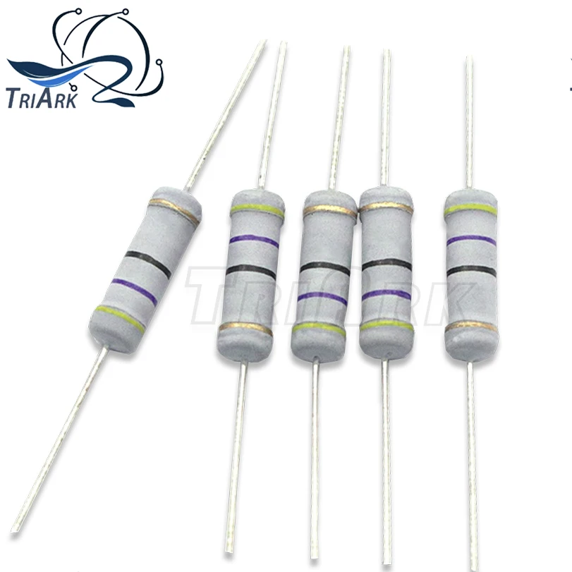 50PCS 1/2W 1% Metal…