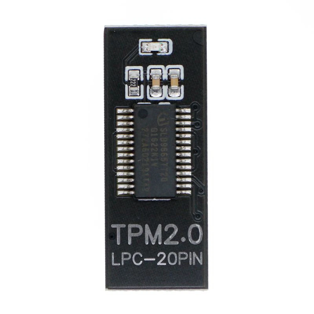 

TPM Encryption Security Module Board Remote Card for ASUS for MSI TPM2.0 Module 20Pin to Support Multi-Brand Motherboard