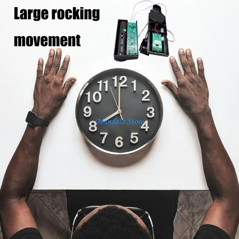 

U2JC Pendulum Clock Movement with Music Chimes Box Wall Clock Mechanism Accessories