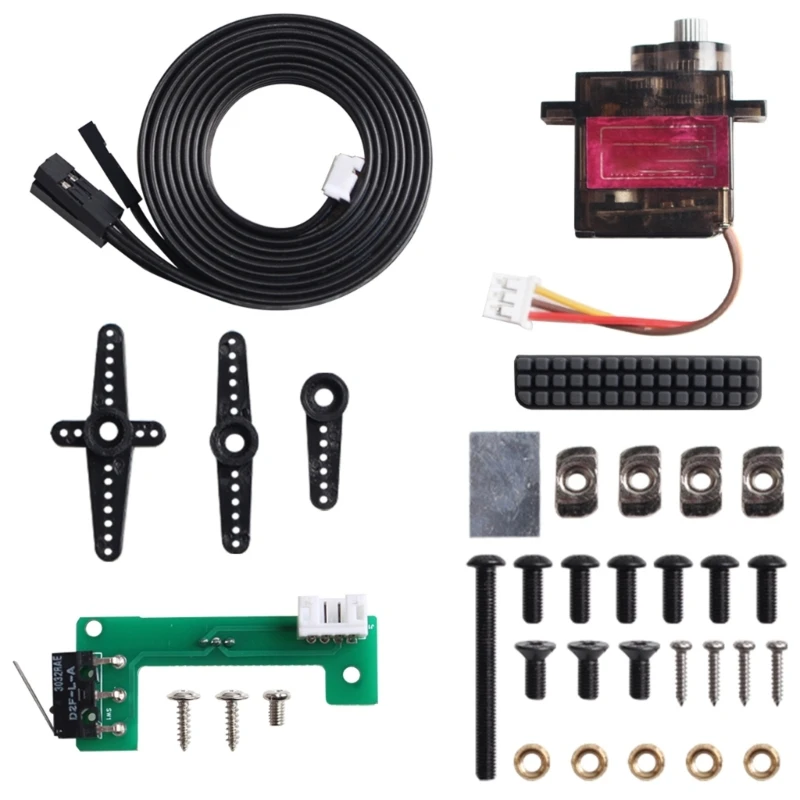 

Y1UB 3D Printer Accessories Waste Extrusion Collector Replacement Hotend Nozzle Cleaning with Silicone Brush For Blobifier