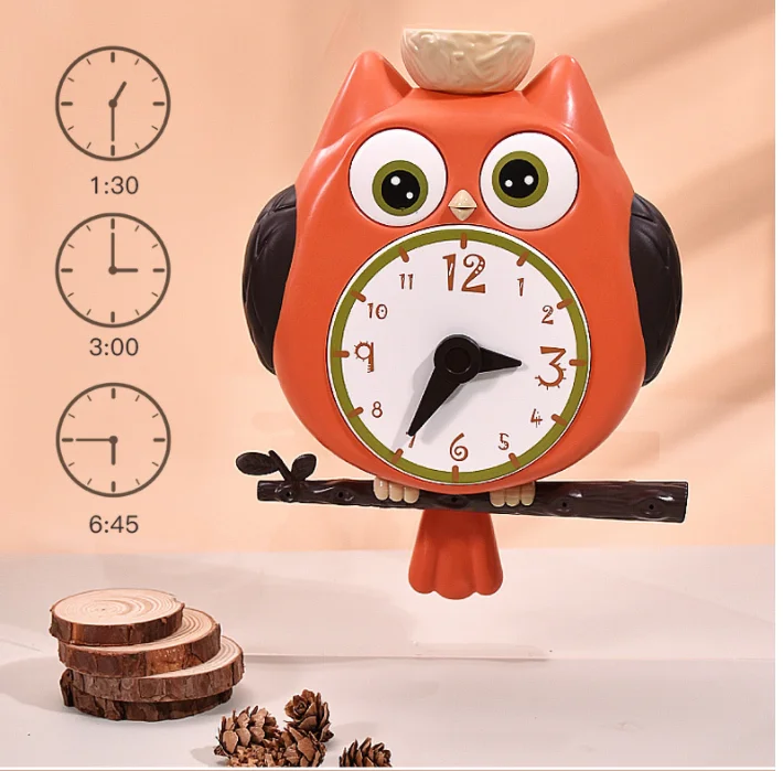 

Baby bath toys Owl Clock Watermill wheel toy