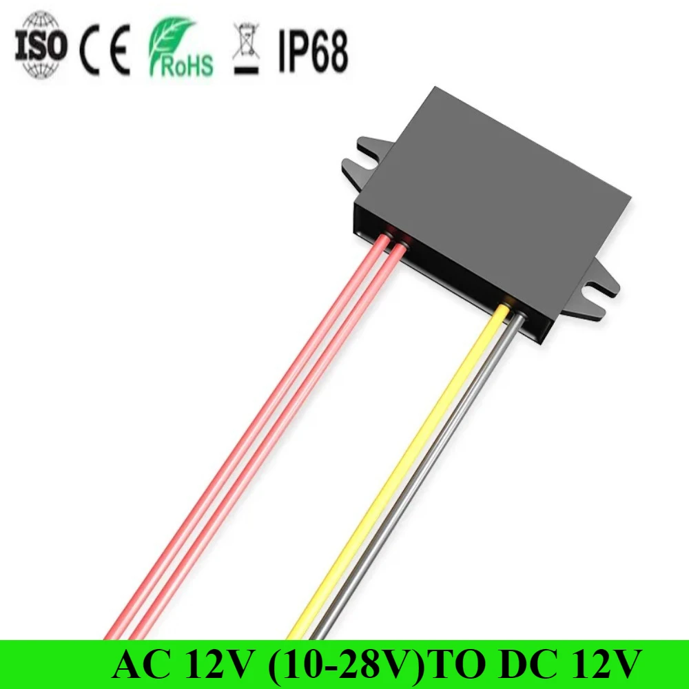 

AC12V to DC12V 1A 2A 3A 5A AC to DC Converter Power Converter 12V to 12V 5A 60W AC-DC Power Module for Monitoring Equipment CE