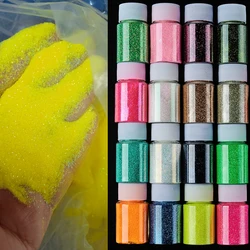 1Oz Fine Glitter Powder 18 Colors Ultra-thin Fairy Sparkly Powder Craft Glitter Makeup Nail Art Chrome Pigment Glitter