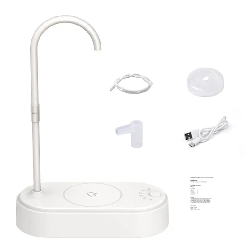 

A005-Настольный электрический диспенсер для воды с насосом, зарядка Type-C, портативный автоматический настольный насос для воды