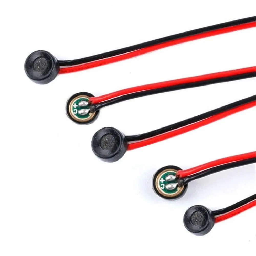 

Welding Wire High Sensitivity 1.25mm Plug Microphone Electre Microphone Head Line Condenser Microphone 4015 Lead Microphone