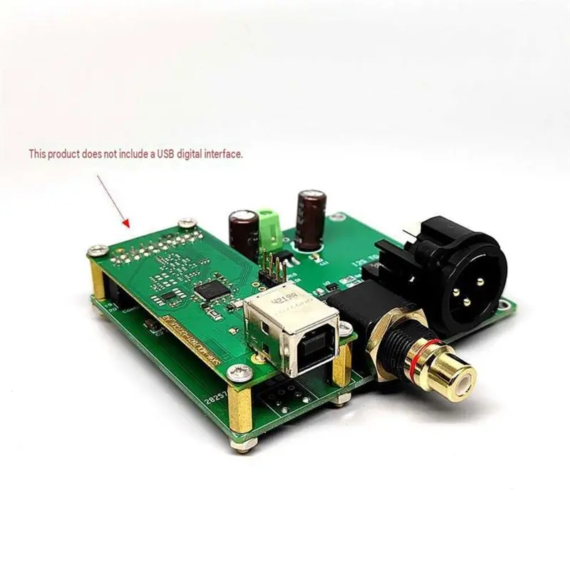 B92B-Amanero Italy I2S To Coaxial Converter Board-WM8805 Chip, 192Khz High-Fidelity Digital Audio Interface, AES/EBU Balanced Ou