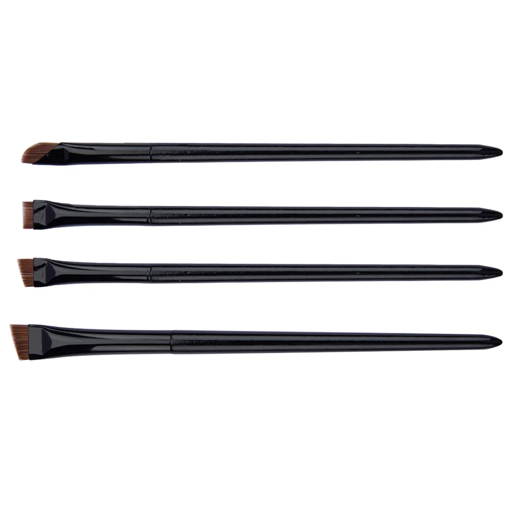 

1Set Eyeliner Brush Professional Makeup Set Eye Brushes Eyebrow Brushes Thin Angled Flat Eyeliner Tool for Women