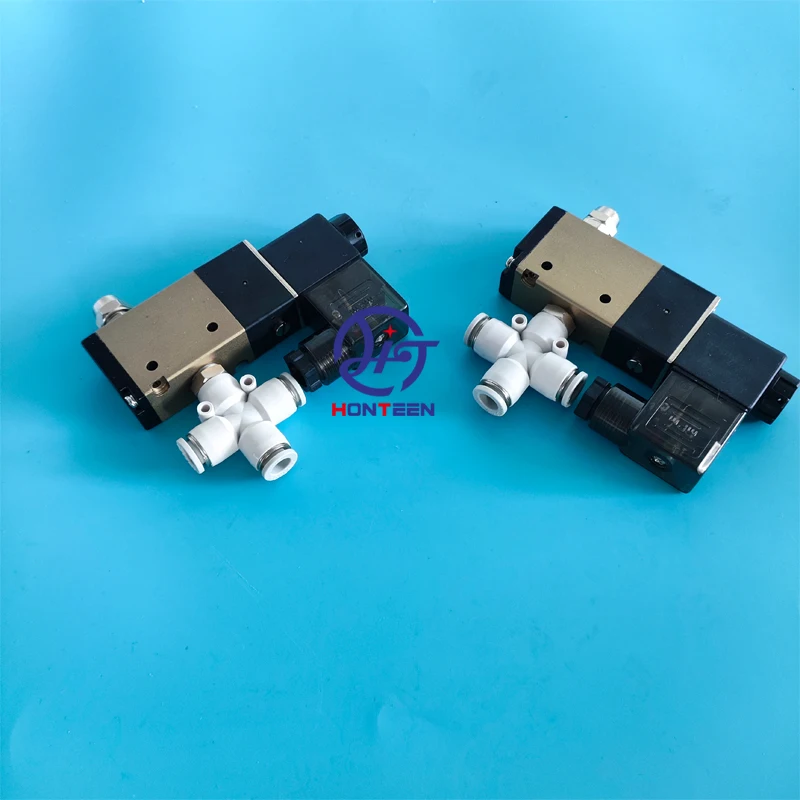 2 PCS Solenoid Valve Kit Of Powder Coating Machine Equipment Spare parts  220V  AC input Voltage