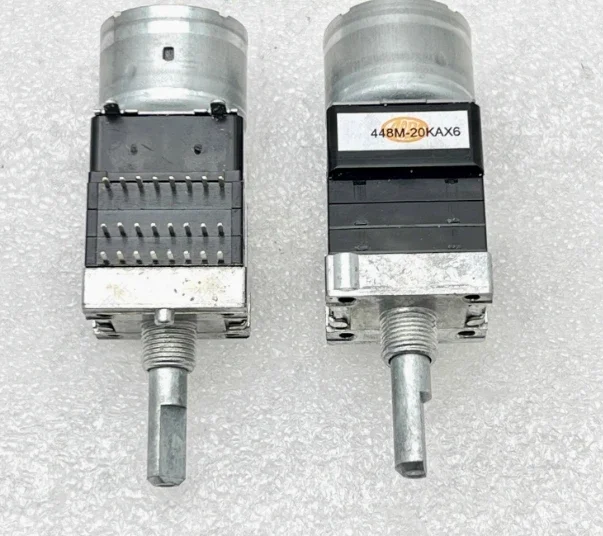 RK168 6-link 24 pin Anqiao old power amplifier volume motor carbon film potentiometer 20KAX6