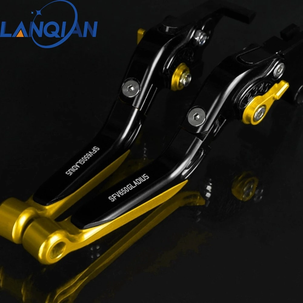 

FOR SUZUKI SFV650 GLADIUS 2009-2016 2010 2011 2012 2013 Accessories Brake Lever Clutch Lever Set Folding Handle Guard Levers