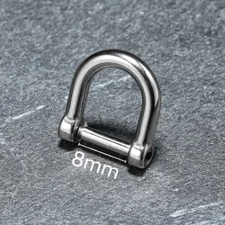 Horseshoe Buckle Car Key Ring Horseshoe Hook Lightweight 304 Stainless Steel Key Chains EDC Tool High-quality Jewelry Buckle