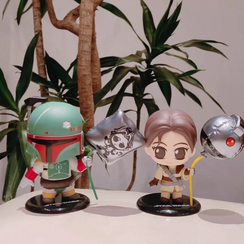 Hot Toys Cosbi Star Wars Balloon Mystery Blind Box Bobble Head Mini Figures Desktop Decor Collectibles For Star Wars Collectors view 2