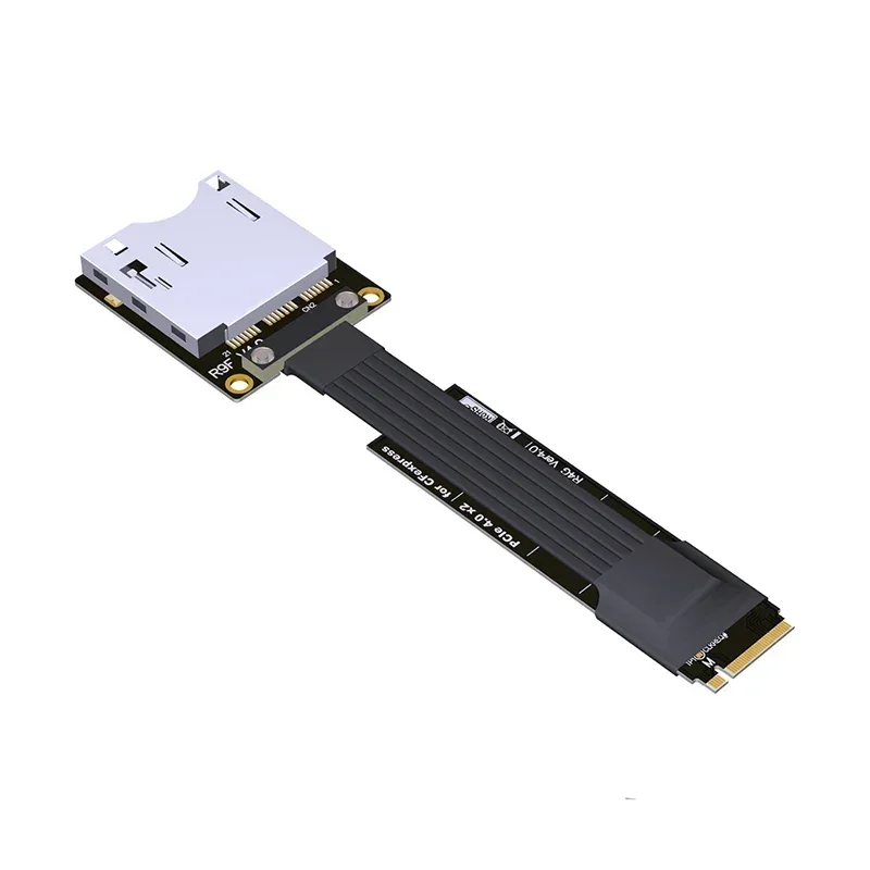 M.2 NVMe To CF Express Extension Cable M2 M KEY for CF Type-B Support Canon R5 Nikon Z6Z7 XBOX Memory Card Adapter Card