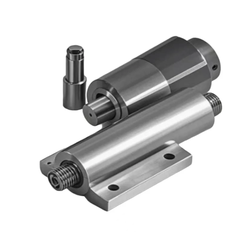 Stainless steel precision CNC machined with threaded nesting mechanical bushing