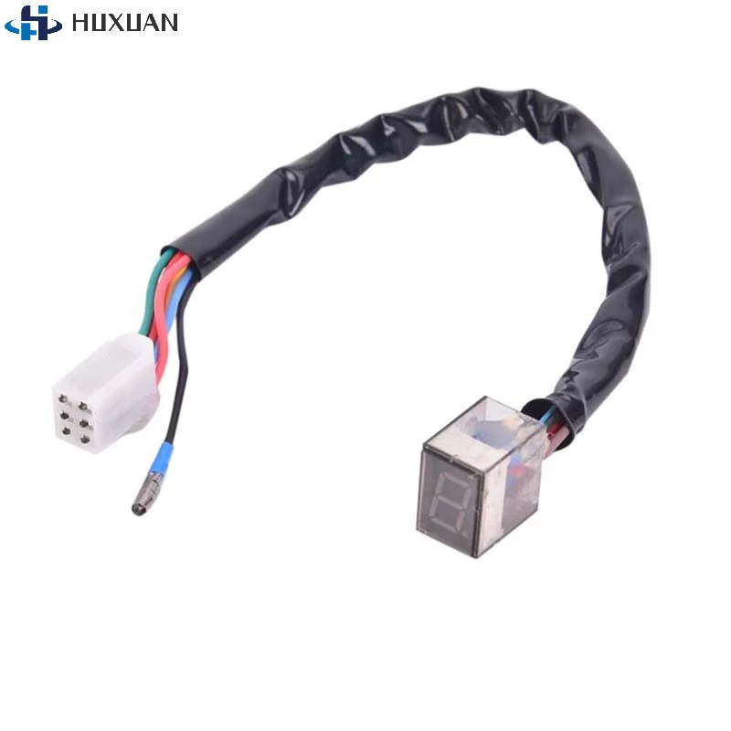 1Pcs LED Universal Digital Gear Indicator Motorcycle Display Shift Lever Sensor