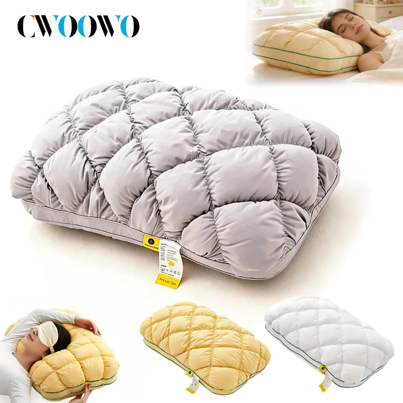 1PCS Bed Pillows - Pineapple Bun Sleep Pillow | Pineapple Bread Shape Ultra-Soft Decorative Cushion | for Home Bedroom