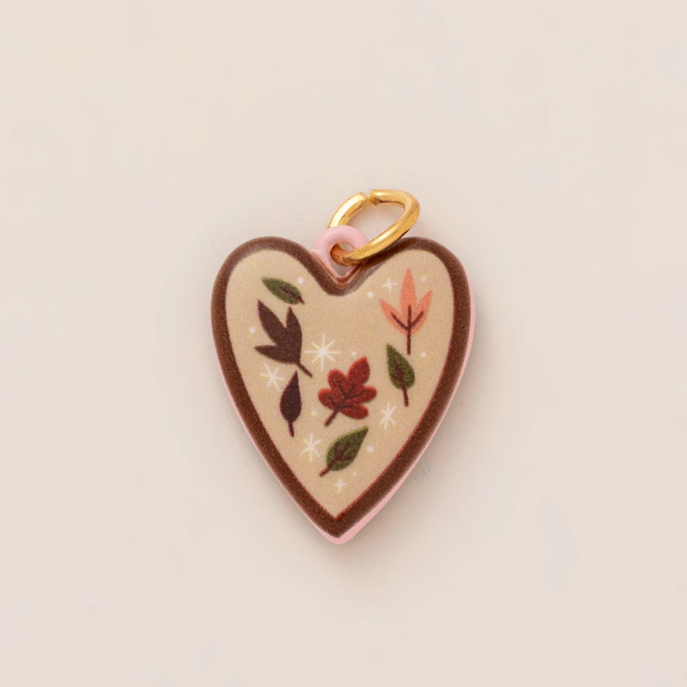 Neue einfache und beliebte Tropfölfarbe Serie Kürbis Liebe Gras Vogel DIY Anhänger Charms Schmuckherstellung – Detail 5