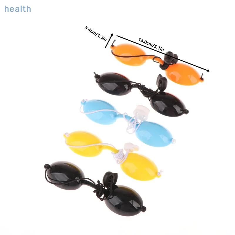 【YA] أداة التجميل بالليزر قناع عين نظارات الفوتون تجديد قناع عين حمامات الشمس تظليل الشمس غطاء سيليكون سميك