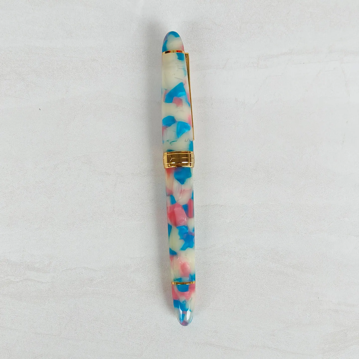 2025 Limited Edition Kaigelu 356 Fountain Pen,Torpedo-Shaped Acrylic Pen Barrel With Smooth Writing Experience