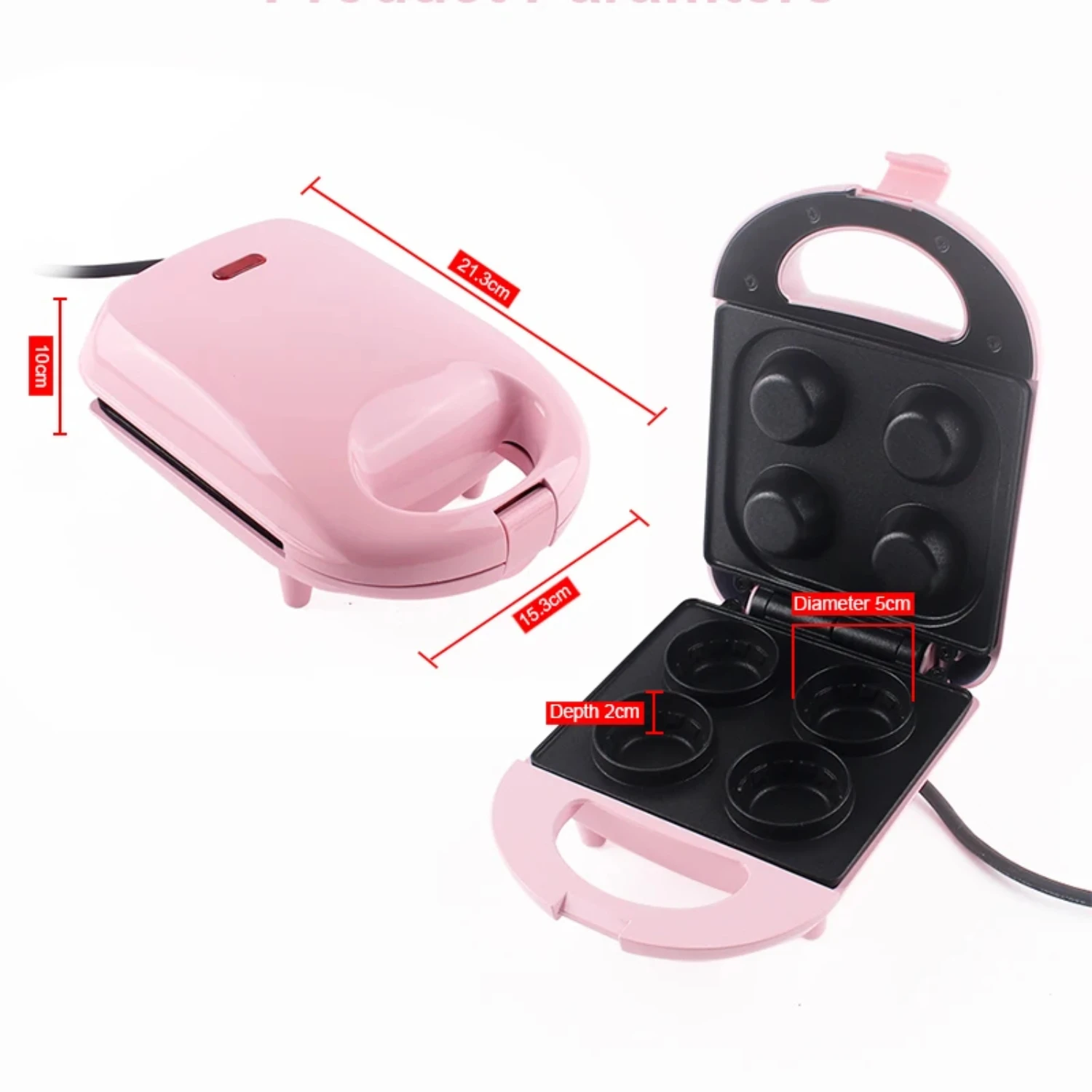 Eggs Tart Roaster Pancake Frying Pan Waffle Bowl Breakfast Machine Sandwich Hamburger Grill Patty Maker Cupcake Muffin Oven