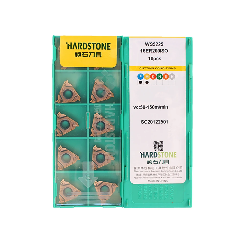 

100% оригинал 16ER 16ER100 125 150 175 200 250 300ISO 11,5 14 18 NPT 11 14 19 BSPT 8 11 14 19 Вт HS5125 HS5225 Резьбовая вставка