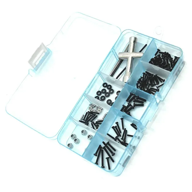 M1.6 M2 screws fastener kit sleeve hex wrench repair tools for Xiaomi Suzuki Jimny 1/16 RC crawler car parts accessories