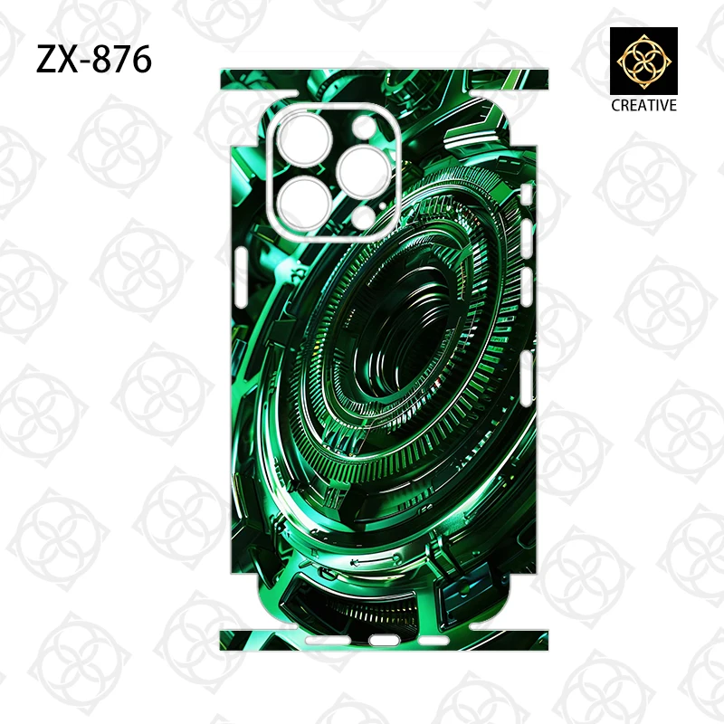 Colorful Skin Wrap for iPhone 15 Pro Max 14 13 12 Phone Sticker Protective Film for Back, Frame, Camera, Full Cover Sticker