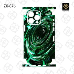 Colorful Skin Wrap for iPhone 15 Pro Max 14 13 12 Phone Sticker Protective Film for Back, Frame, Camera, Full Cover Sticker