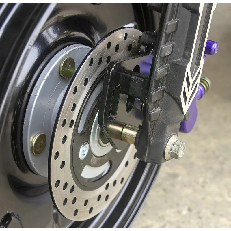 Motorcycle Drum  Disc Brake Conversion Kit Hydraulic Front Disc Brake Assembly For 3‑Wheel Electric Tricycle Modification Parts