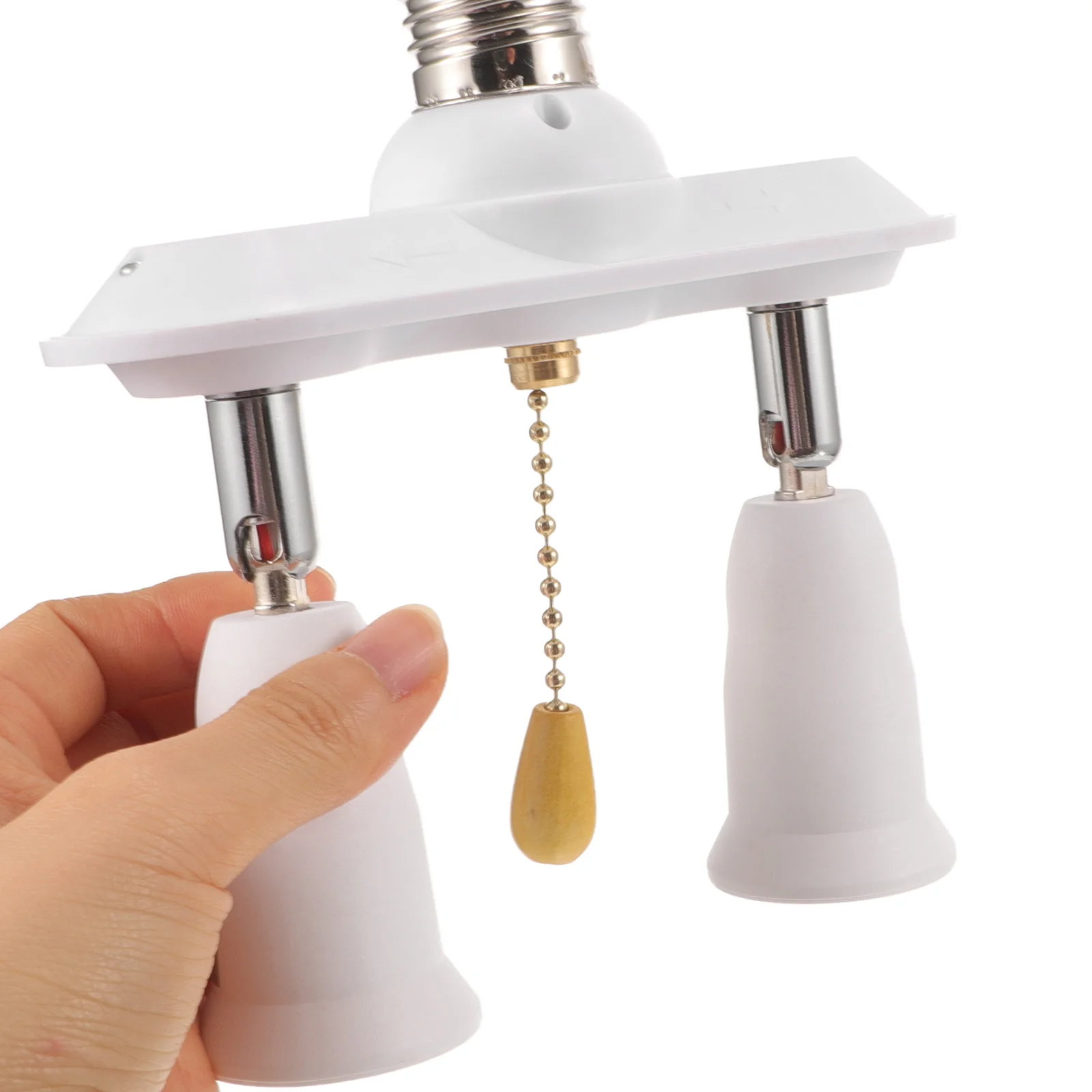 

E27-2e27 E26 Адаптер цоколя для лампы Разветвитель Универсальный держатель Удлинитель лампочки для темных мест E27-2e27/e26 Патрон лампы