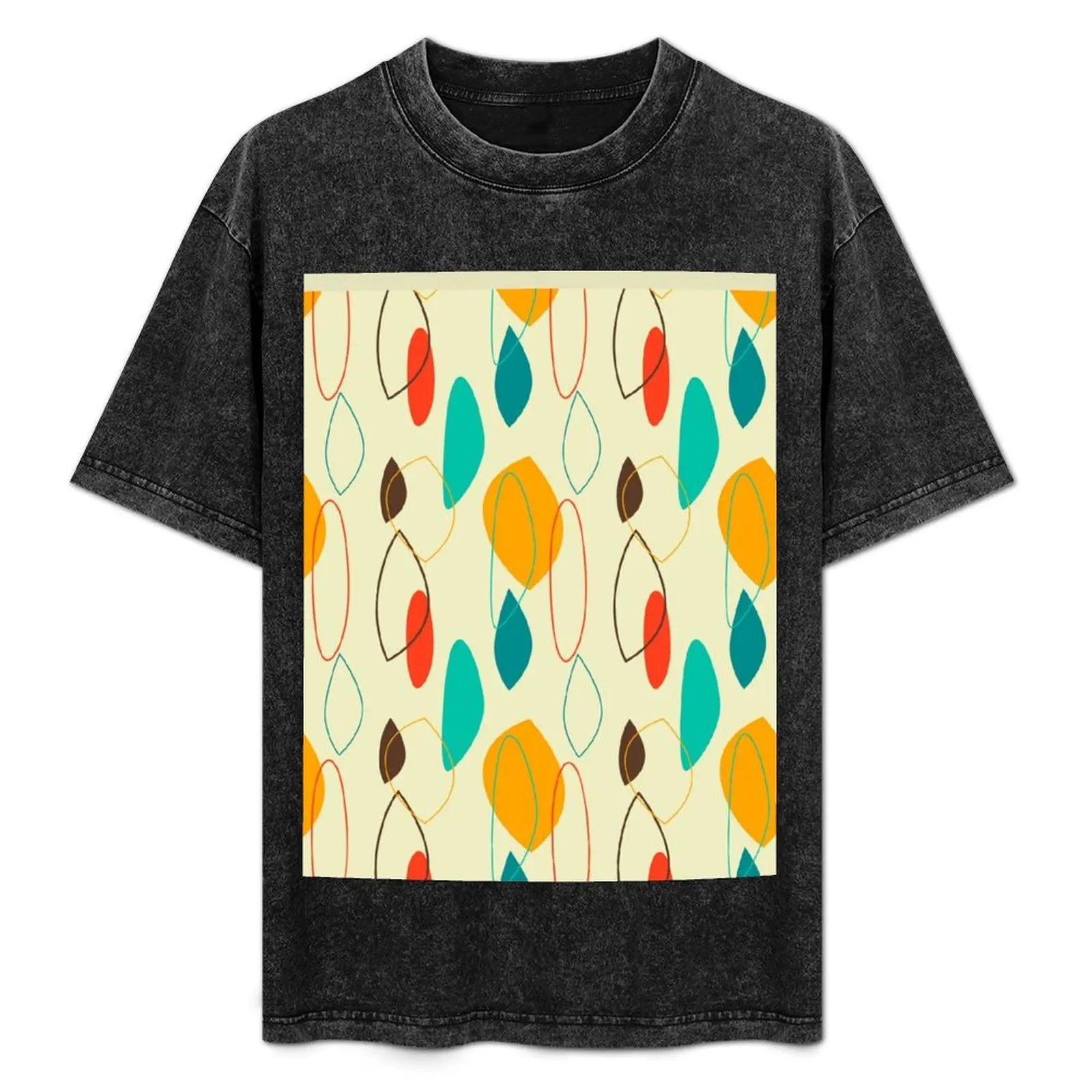 

Vintage Pattern Elegant 1950s Rockabilly 50s Sock Hop Retro 60s Rock and Roll T-Shirt vintage mens fashion