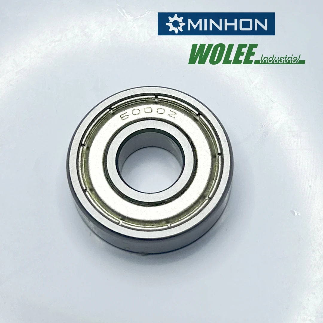 6000ZZ Miniature Radial Ball Bearing 10x26x8 mm